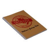 Geology- Shaping the World Logo (North America) Notizblock (Rechte Seite)