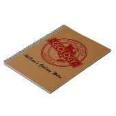 Geology- Shaping the World Logo (North America) Notizblock (Linke Seite)