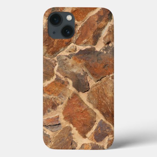 Geology Stonewall Pattern Warm Golden Case-Mate iPhone Hülle (Rückseite)