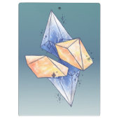 Geology Study Clipboard – Personalized Klemmbrett (Rückseite)