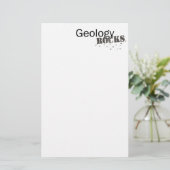 GeologyRocks! Briefpapier (Stehend Vorderseite)
