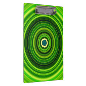 Geomagnetic Green Mandala-25436 Klemmbrett (Rechts)