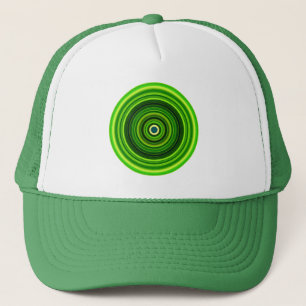 Geomagnetic Green Mandala-64555 Truckerkappe