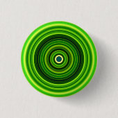 Geomagnetic Green Mandala Button (Vorderseite)