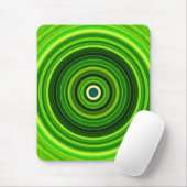 Geomagnetic Green Mandala Mousepad (Mit Mouse)