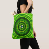 Geomagnetic Green Mandala Tasche (Von Nahem)