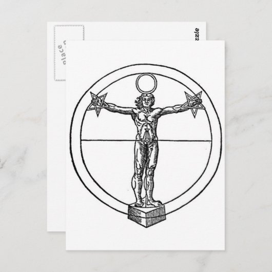 GeoMan Postkarte (Vorne/Hinten)