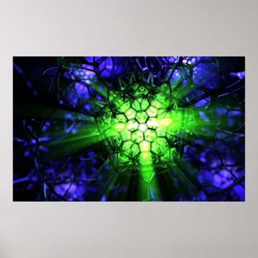 Geomancy (grün) poster (Vorne)