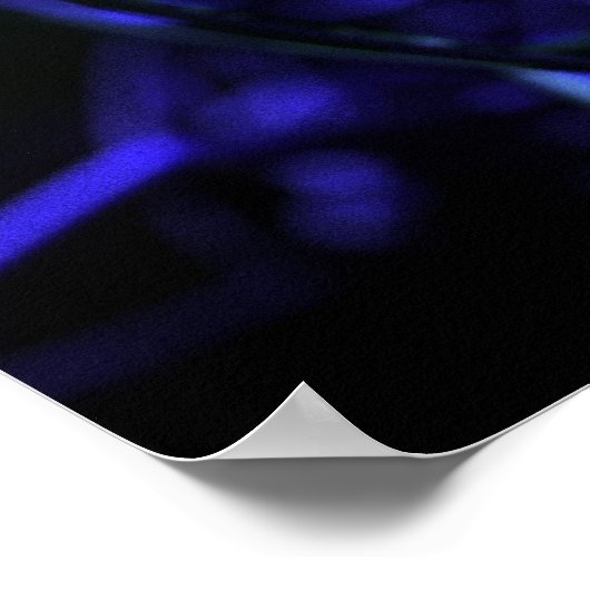 Geomancy (grün) poster (Ecke)