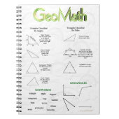 GeoMath-Notebook Notizblock (Vorderseite)