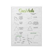 Geomath Notepad Notizblock (Rotiert)