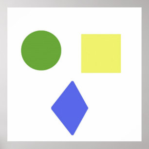 geomerische Formen Poster