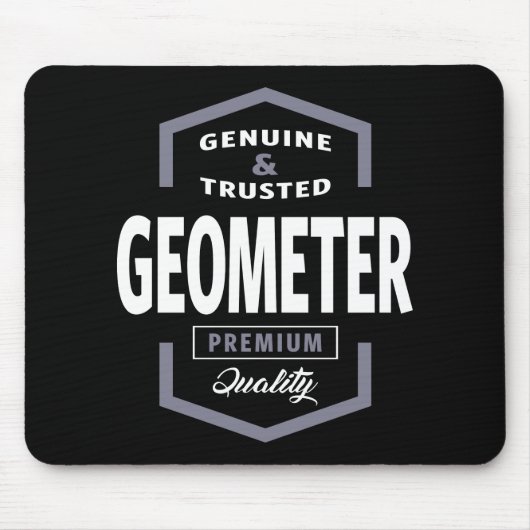 Geometer | Geschenkideen Mousepad (Vorne)