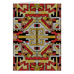 Geomethisches Tribal/ethnisches Muster