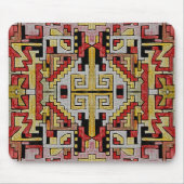 Geomethisches Tribal/ethnisches Muster Mousepad (Vorne)