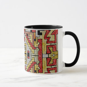 Geomethisches Tribal/ethnisches Muster Tasse
