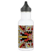 Geomethisches Tribal/ethnisches Muster Trinkflasche (Rechts)