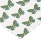 Geometra papilionaria - The Large Emerald Moth Tischdecke (Schrägansicht)