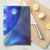 Geometree - Baum des Lebens Küchentuch (Viertel Falte)