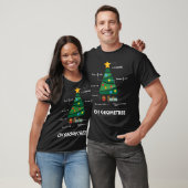 Geometree Christmas Tree Math Teacher T-Shirt (Unisex)