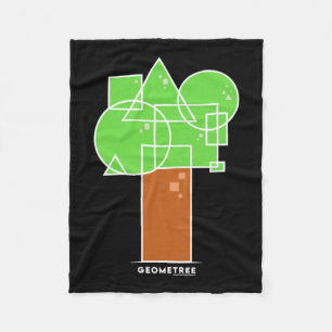 Geometree I Fleecedecke