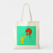 Geometri abstract tragetasche (Rückseite)