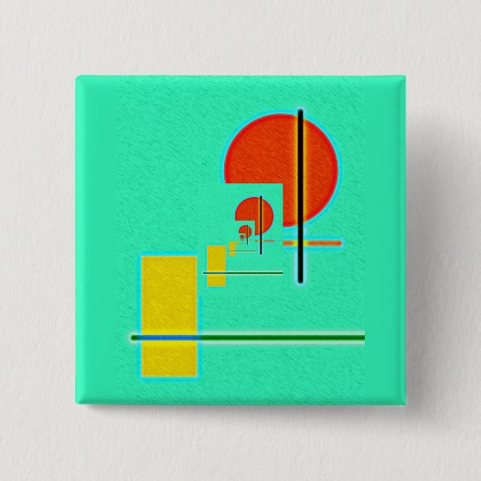 Geometri abstrakt button (Vorderseite)
