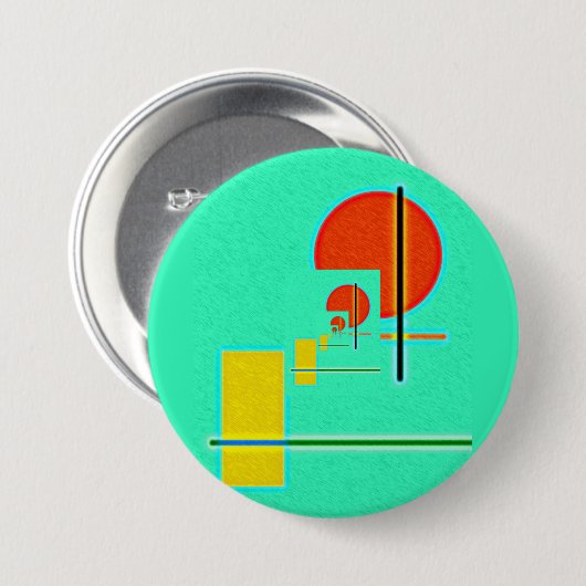 Geometri abstrakt button (Vorne & Hinten)