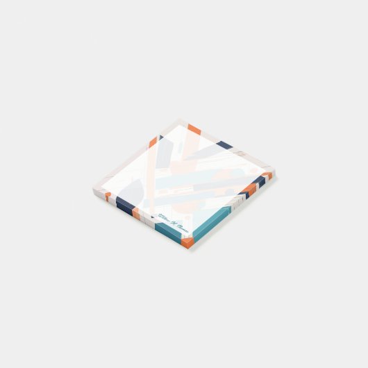 Geometría Atrevida Post-it Klebezettel (angewinkelt)