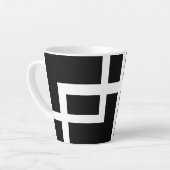 "Geometría" Milchtasse (Linke Ecke)