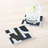 Geometría para sostenerse glasuntersetzer (Schrägansicht)