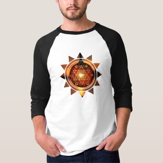 geometria sagrada Metatron T-Shirt (Vorderseite)
