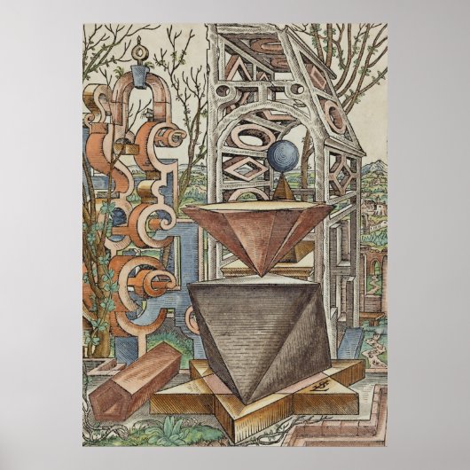 Geometria und Perspectiva - III Poster (Vorne)