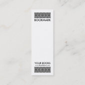 Geometric 060614 (2) mini visitenkarte (Rückseite)