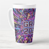 Geometric 2026 Graduate Mug Milchtasse (Linke Ecke)