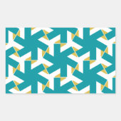 Geometric 230614 (03) rechteckiger aufkleber (Vorderseite)