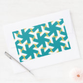 Geometric 230614 (03) rechteckiger aufkleber (Umschlag)