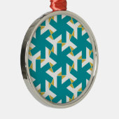 Geometric 230614 (03) silbernes ornament (Rechts)