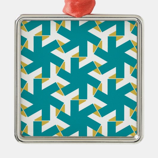 Geometric 230614 (03) silbernes ornament (Vorne)