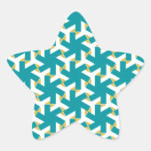 Geometric 230614 (03) Stern-Aufkleber (Vorderseite)