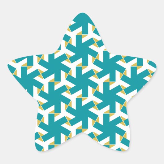 Geometric 230614 (03) Stern-Aufkleber (Vorderseite)