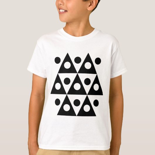 Geometric 260514 - Schwarz T-Shirt (Vorderseite)