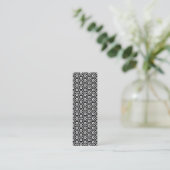 Geometric 280514 (03) mini visitenkarte (Stehend Vorderseite)
