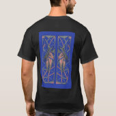 Geometric Abstract Men’s Art Tee (Rückseite)