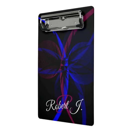 Geometric Abstraction Mini Clipboard Mini Klemmbrett (Gewinkelt2)