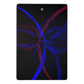 Geometric Abstraction Mini Clipboard Mini Klemmbrett (Rückseite)