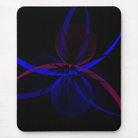 Geometric Abstraction Mouse Pad Mousepad (Vorne)