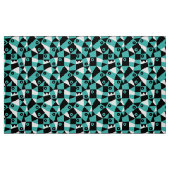 Geometric Abstrakt 030919 - Blue Green Stoff (Fat Quarter (45,7 x 55,9 cm))