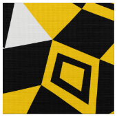 Geometric Abstrakt 050919 - Amber Stoff (Nahaufnahme)