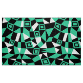 Geometric Abstrakt 050919 - Sea Green Stoff (Fat Quarter (45,7 x 55,9 cm))